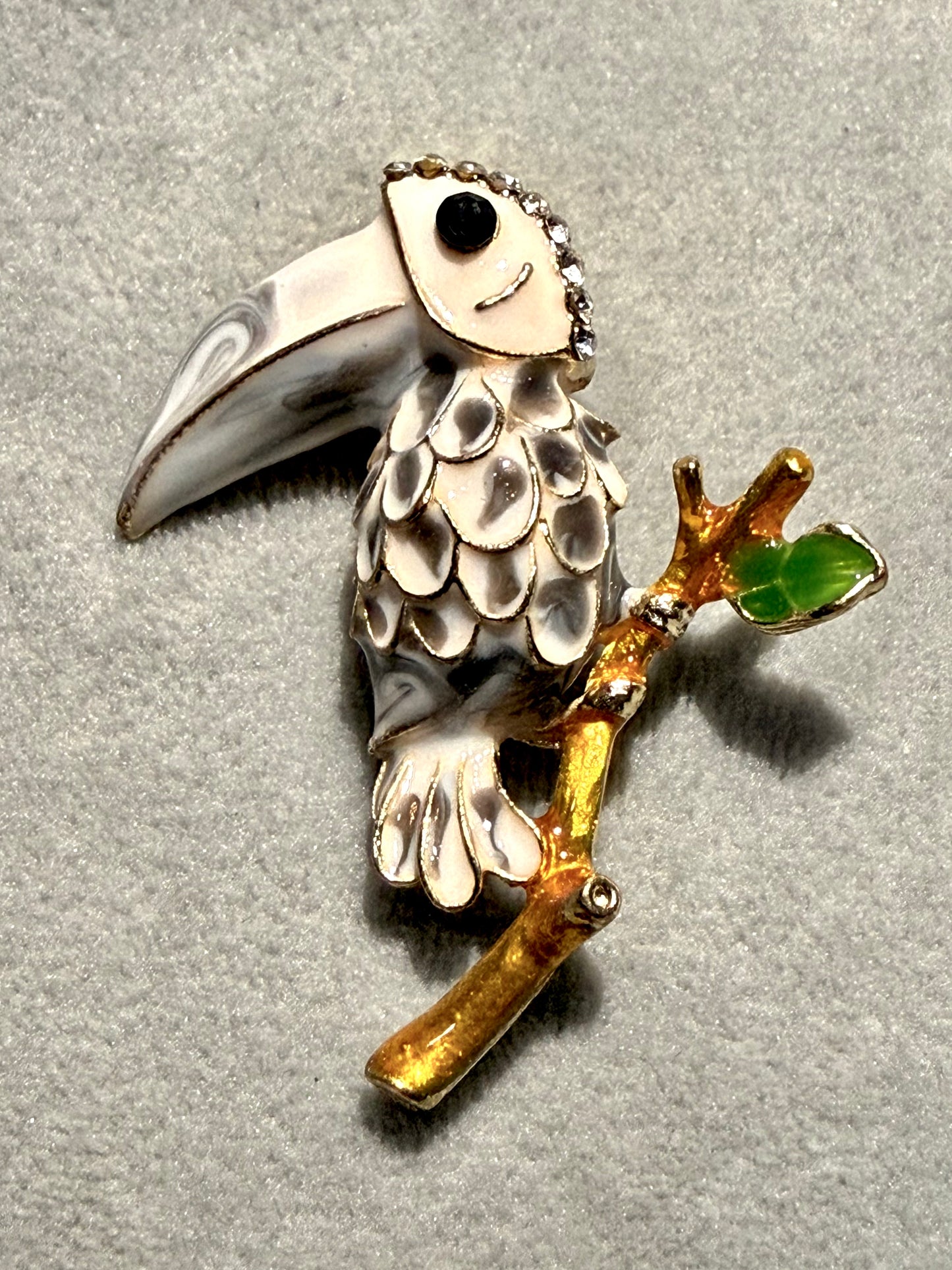Toucan Brooch