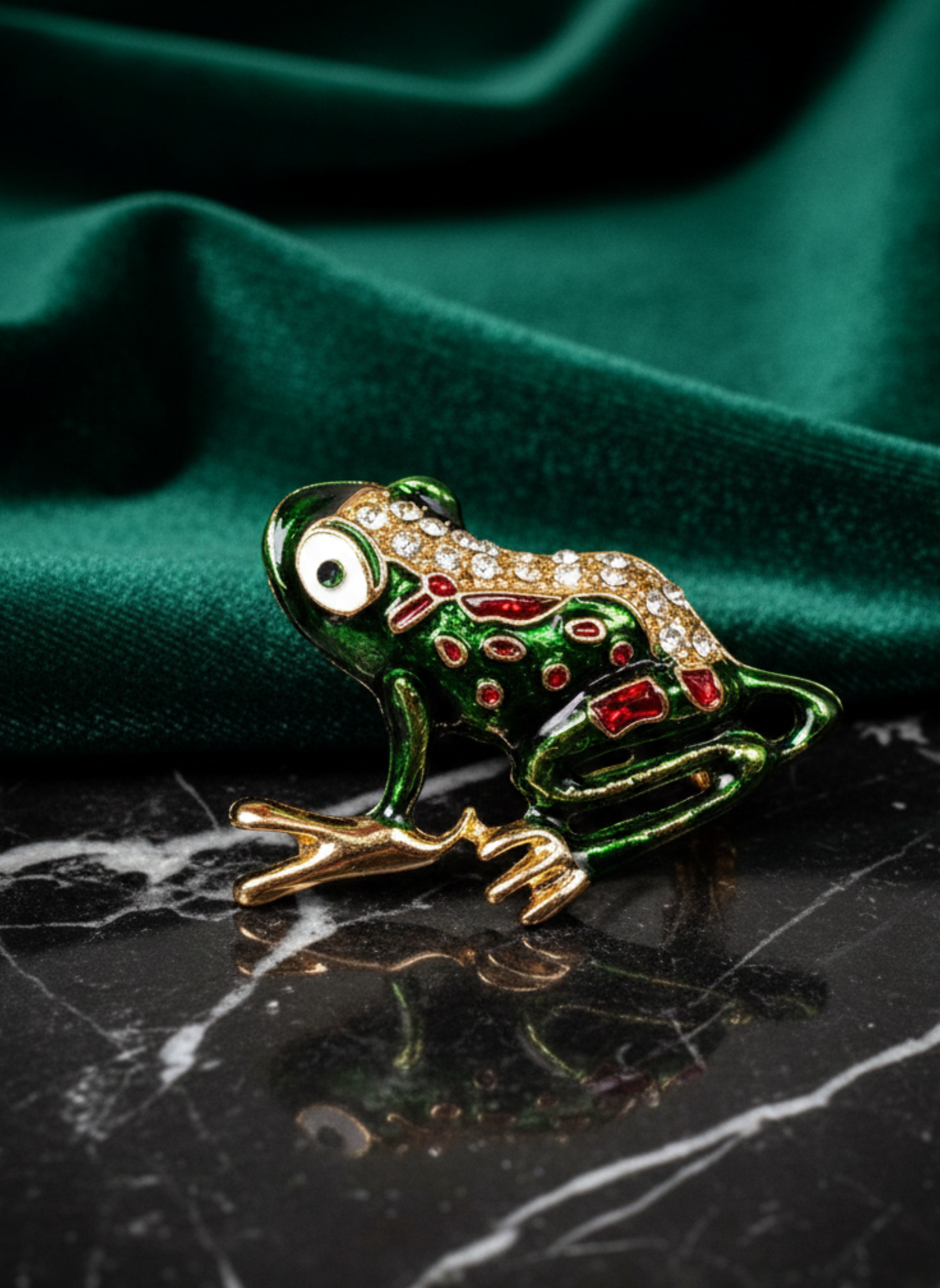 Frog Brooch