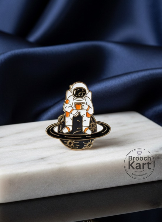 Astronaut Brooch