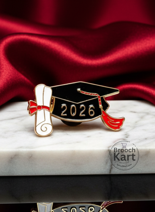 Graduation Cap 2026 Brooch