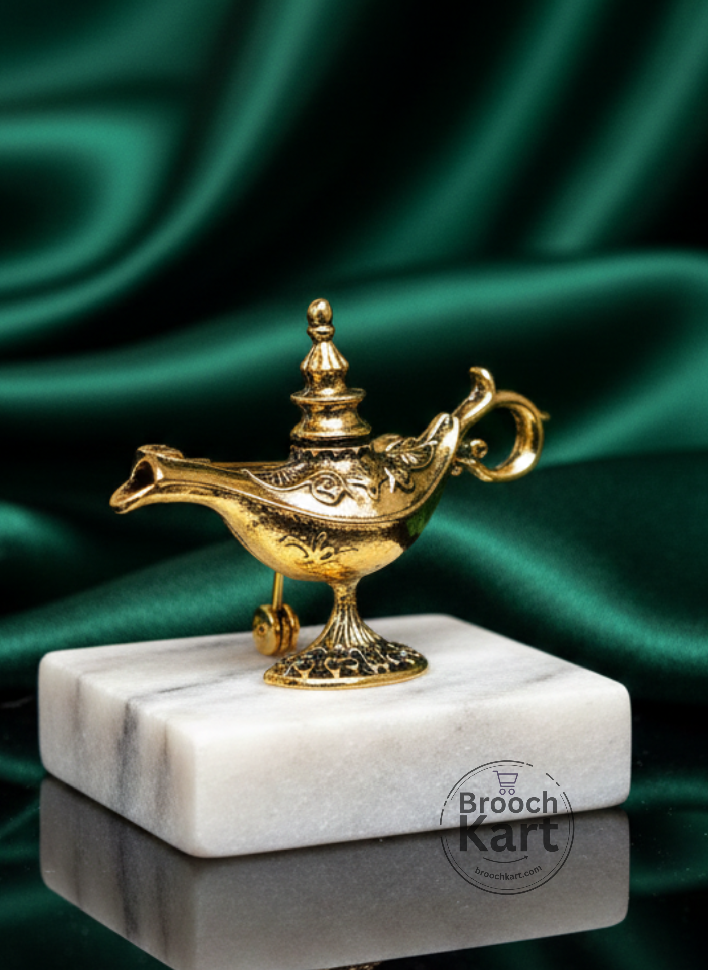 Magic Lamp Alladin Brooch