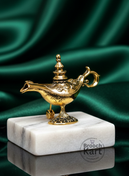 Magic Lamp Alladin Brooch