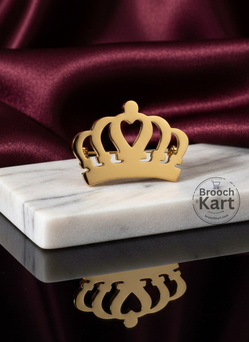 Crown Brooch
