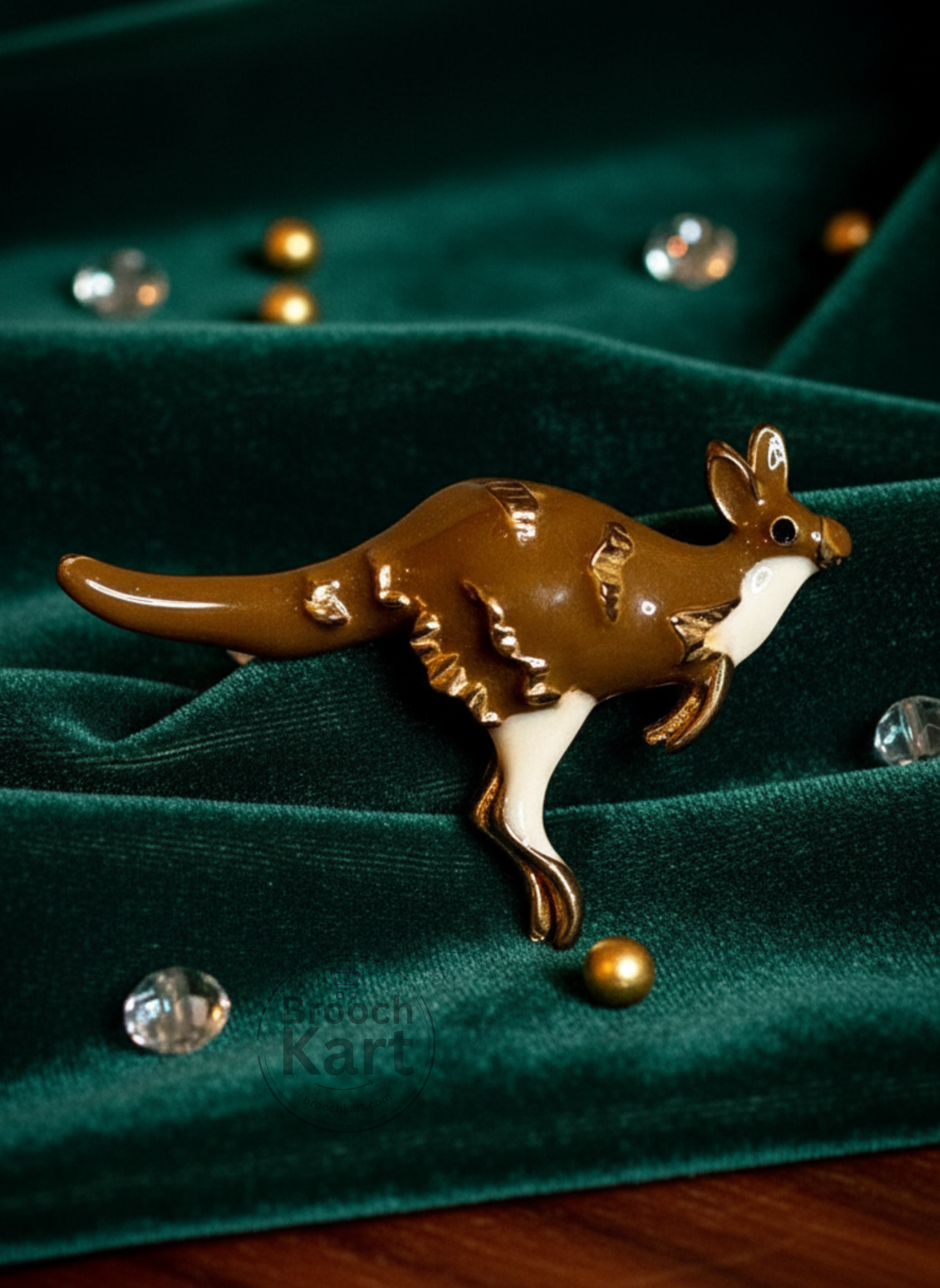 Kangaroo Brooch