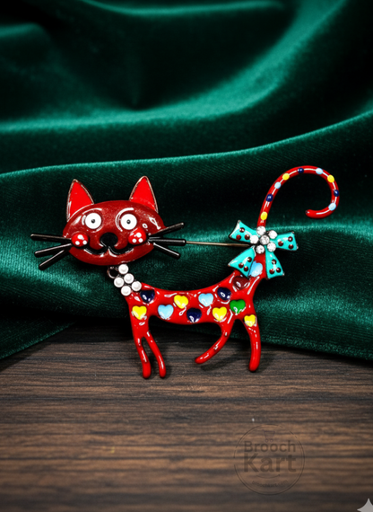 Lovely Cat Brooch