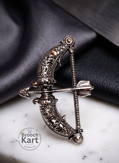 Dhanush Bow and Arrow Brooch