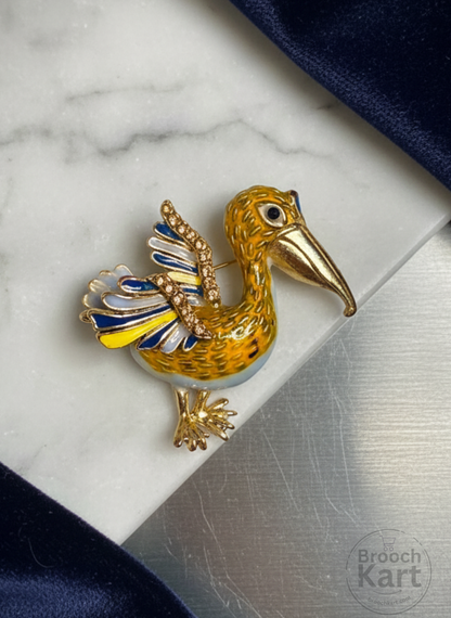 Duck Brooch