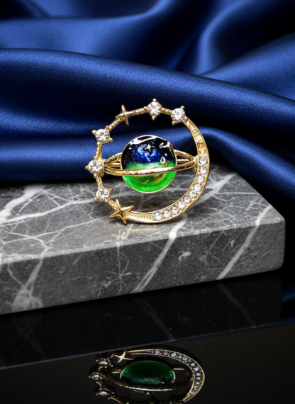 Earth Brooch