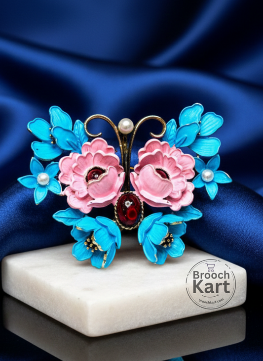 Blooming Butterfly Brooch