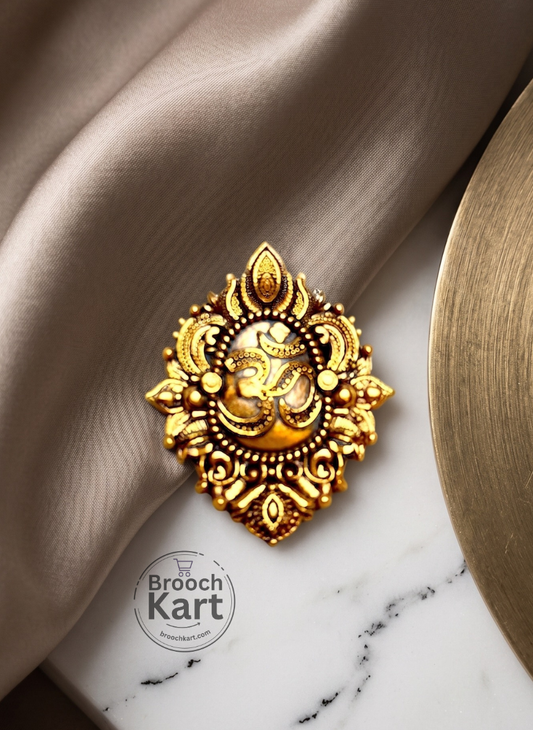 Om Om Brooch