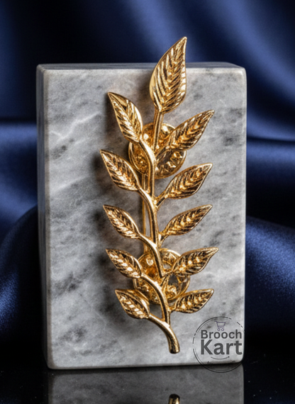 Leaf Branch Brooch