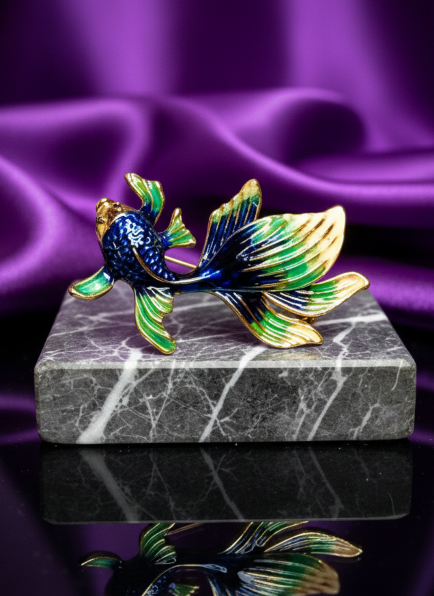 Koi Fish Brooch