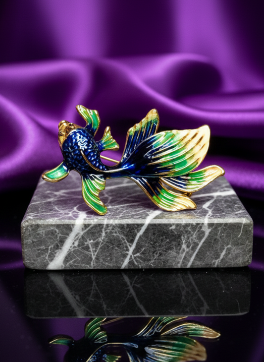 Koi Fish Brooch
