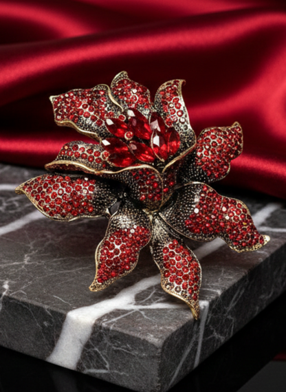 Queens Flower Brooch