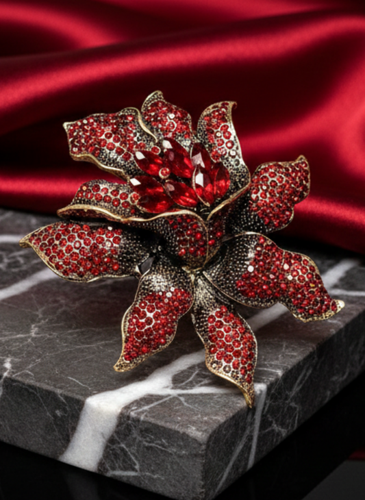 Queens Flower Brooch