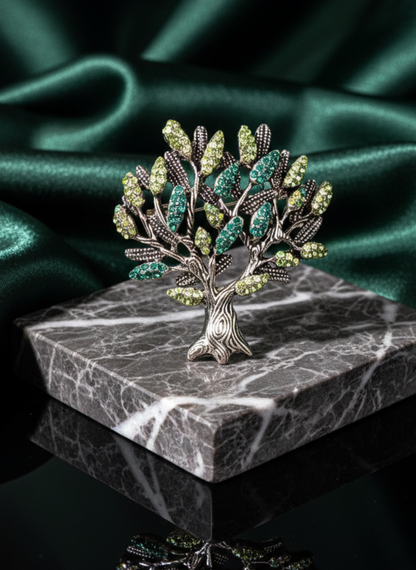 Tree of Prosperity Brooch
