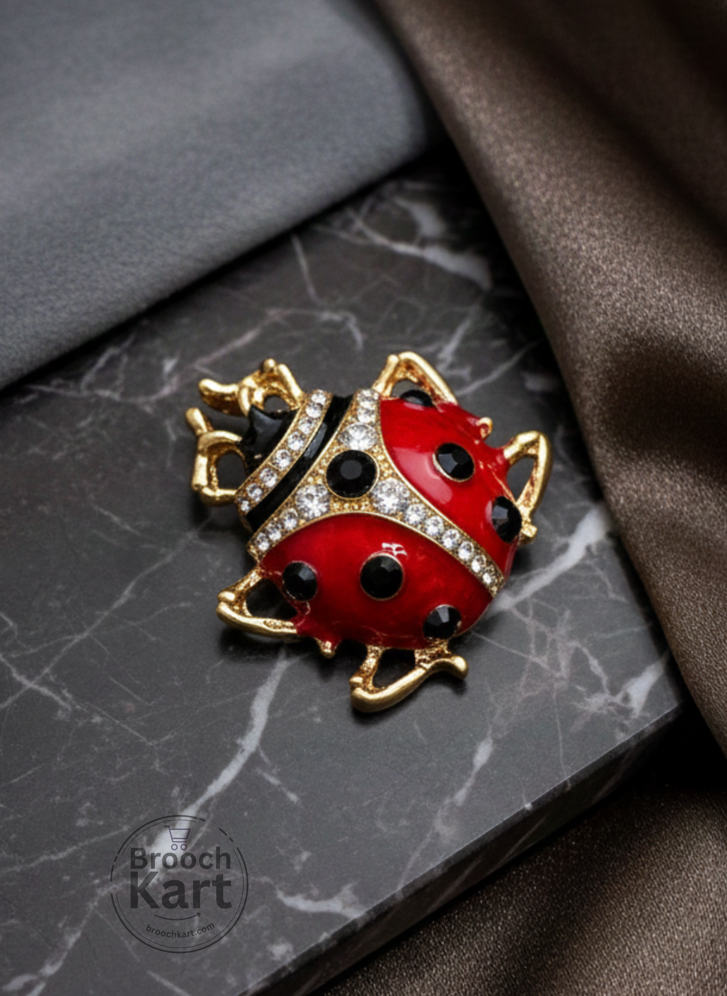Lady Bug Brooch
