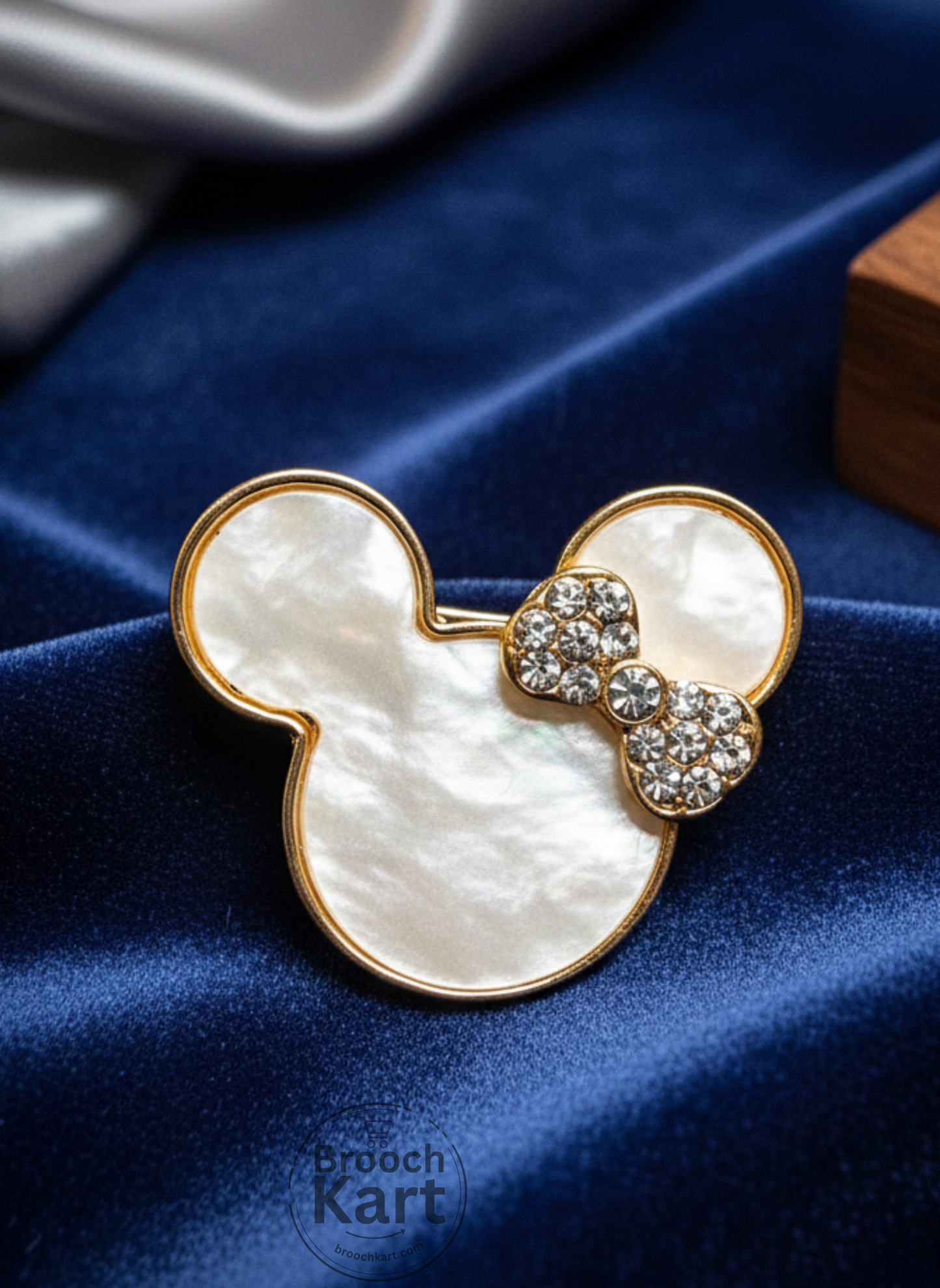 Ivory Disney Brooch