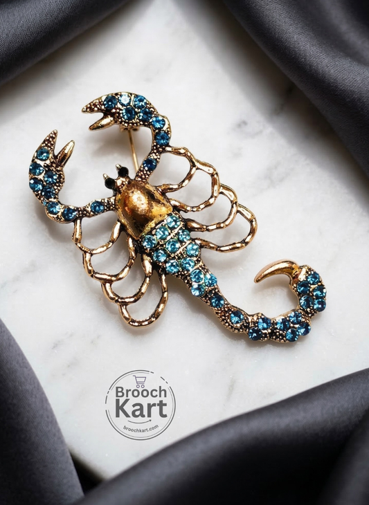 Scorpion Brooch