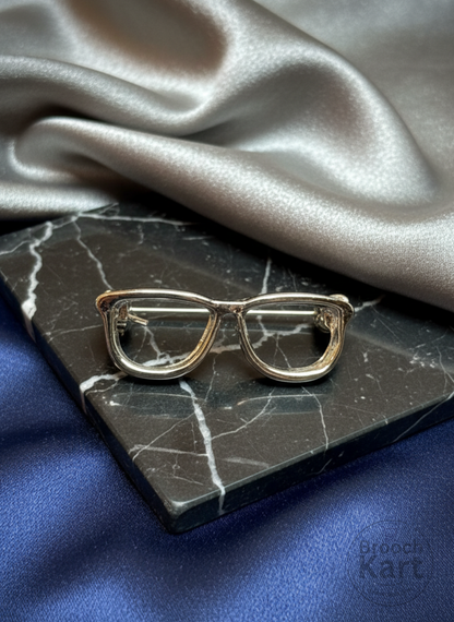Spectacles Brooch