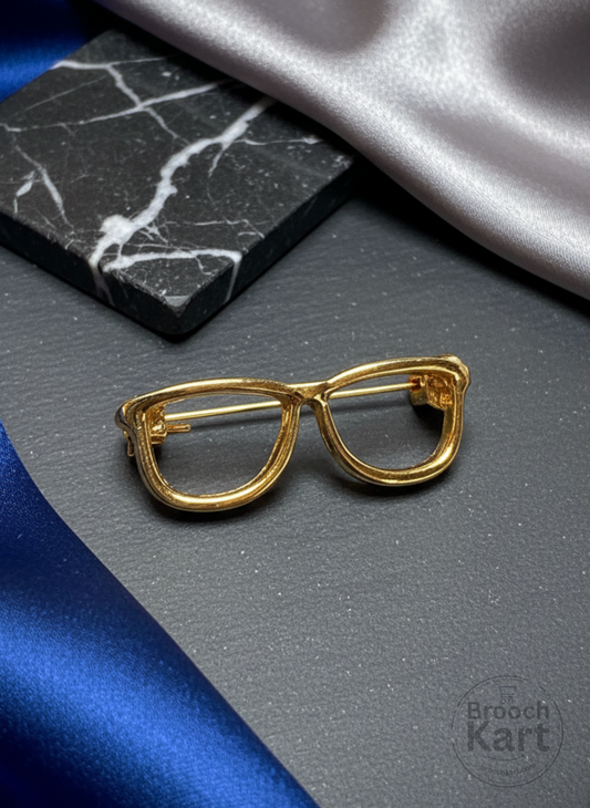 Spectacles Brooch