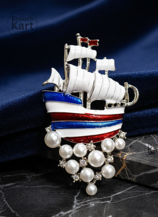 Sailor Ship Brooch