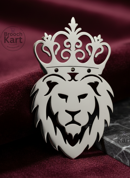 Majestic Lion Brooch