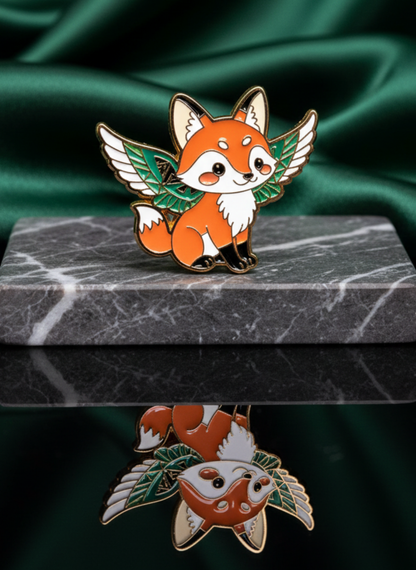 Flying Fox Brooch
