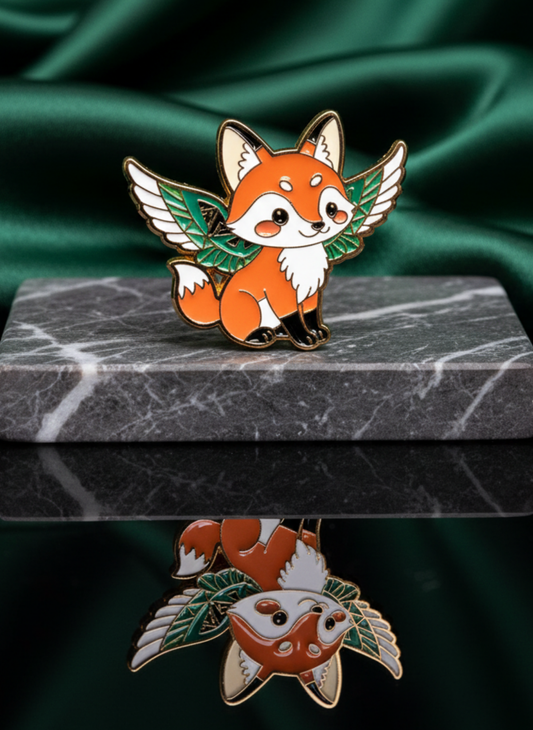 Flying Fox Brooch