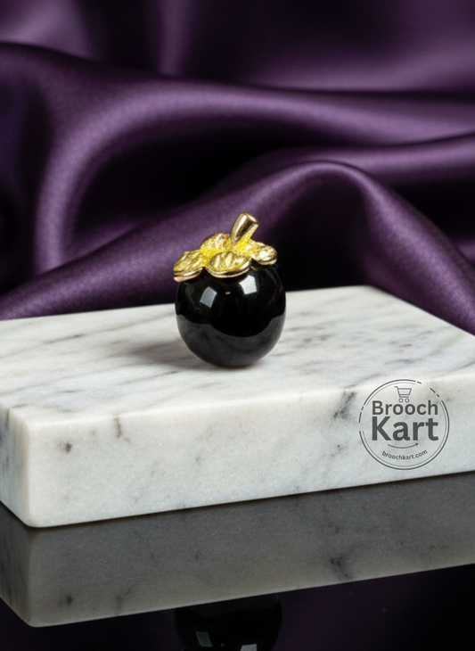Mangosteen Brooch