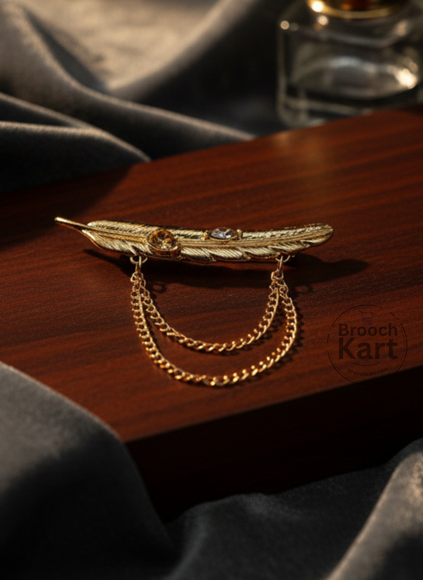 Golden Sword Brooch