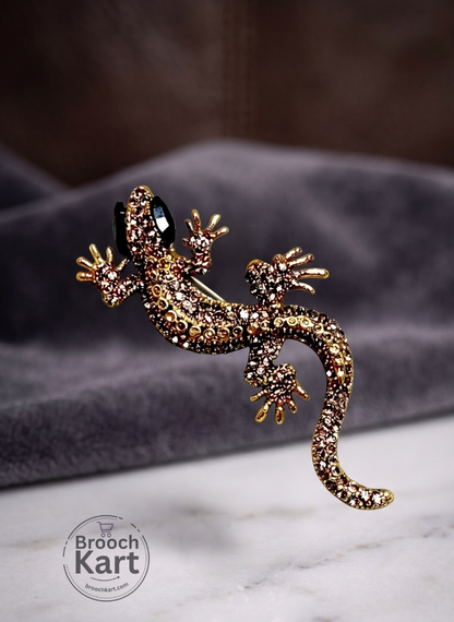 Lizard Brooch
