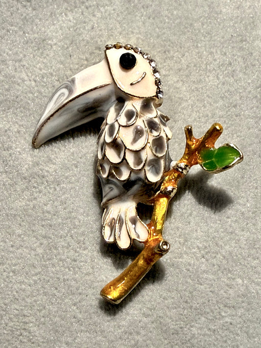 Toucan Brooch